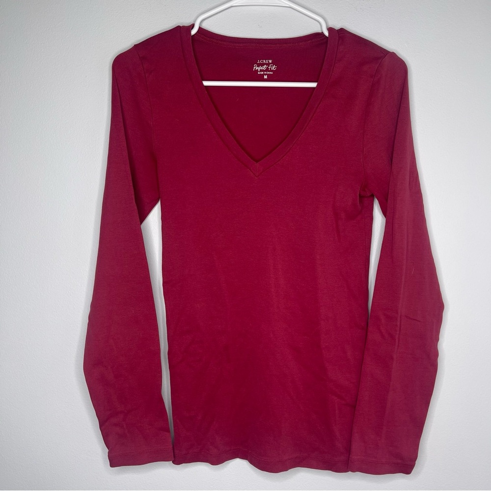 J Crew Long Sleeve Tops Size Medium (2) - Picture 2 of 7